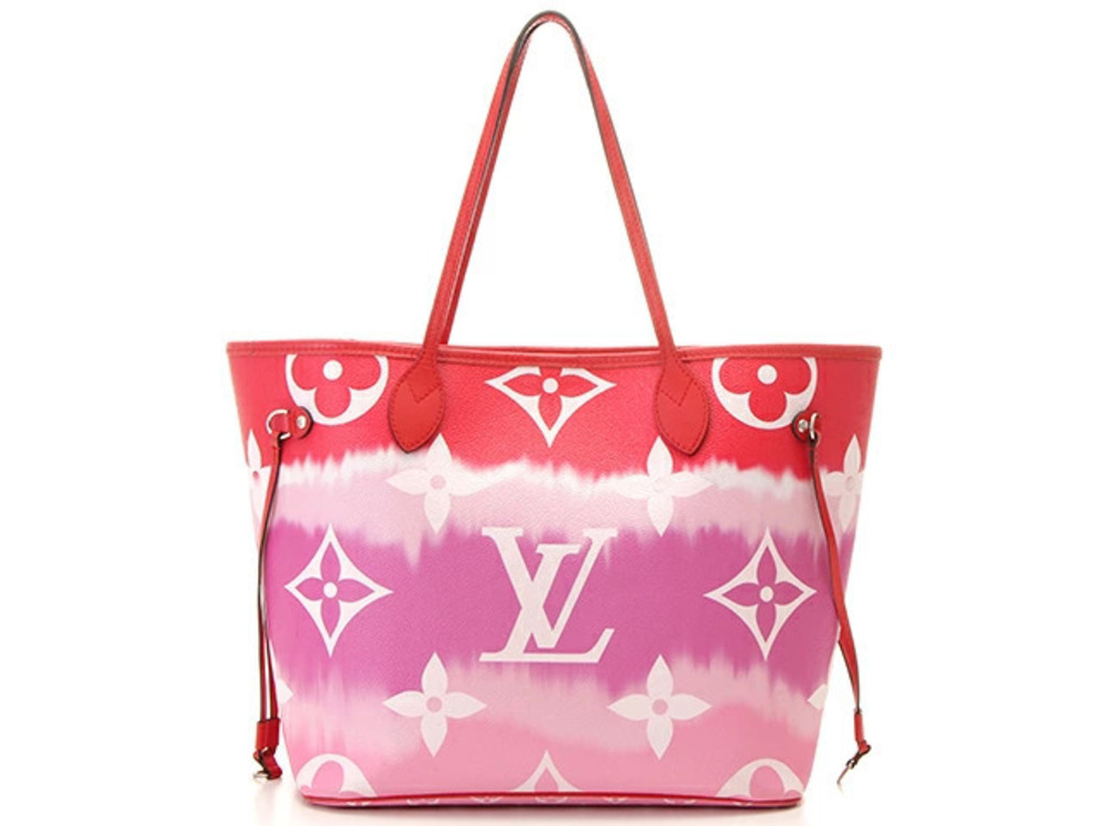 LOUIS VUITTON Neverfull Monogram Giant Rouge Red LV Escale I